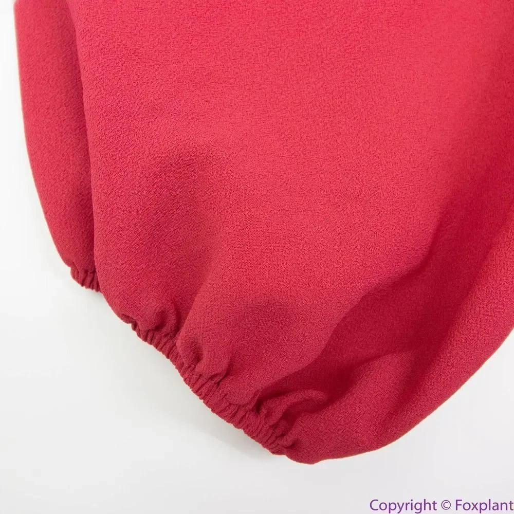 1. State Red Ruffle Mini Dress - Picture 14 of 16